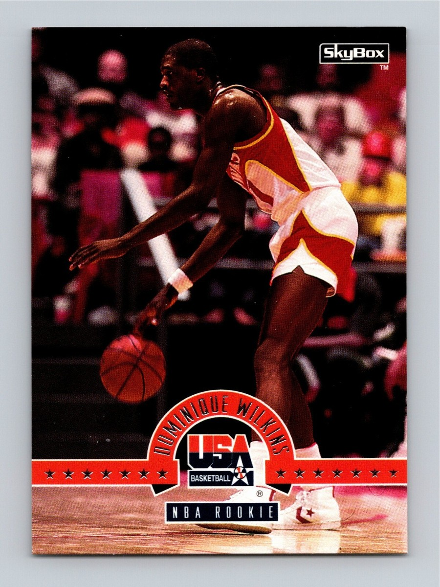 Dominique Wilkins 1990 USA Basketball NBA Rookie #32