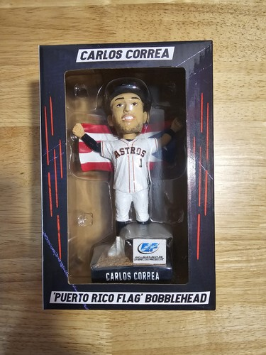 Carlos Correa Puerto Rico Flag Bobblehead