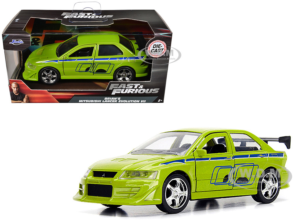 Fast and Furious Die-Cast Brian's Mitsubishi Lancer Evolution VII