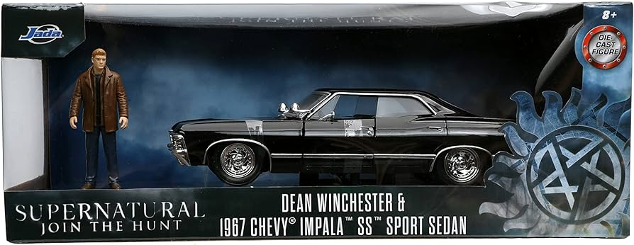 Supernatural Dean Winchester & 1967 Chebrolet Impala Sport Sedan