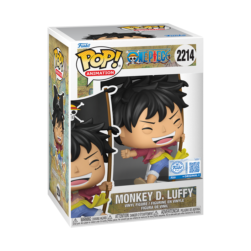 Monkey D. Luffy with Flag #2214