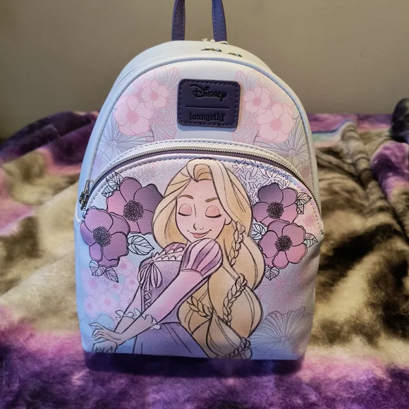 Loungefly Rapunzel Backpack (Purple)