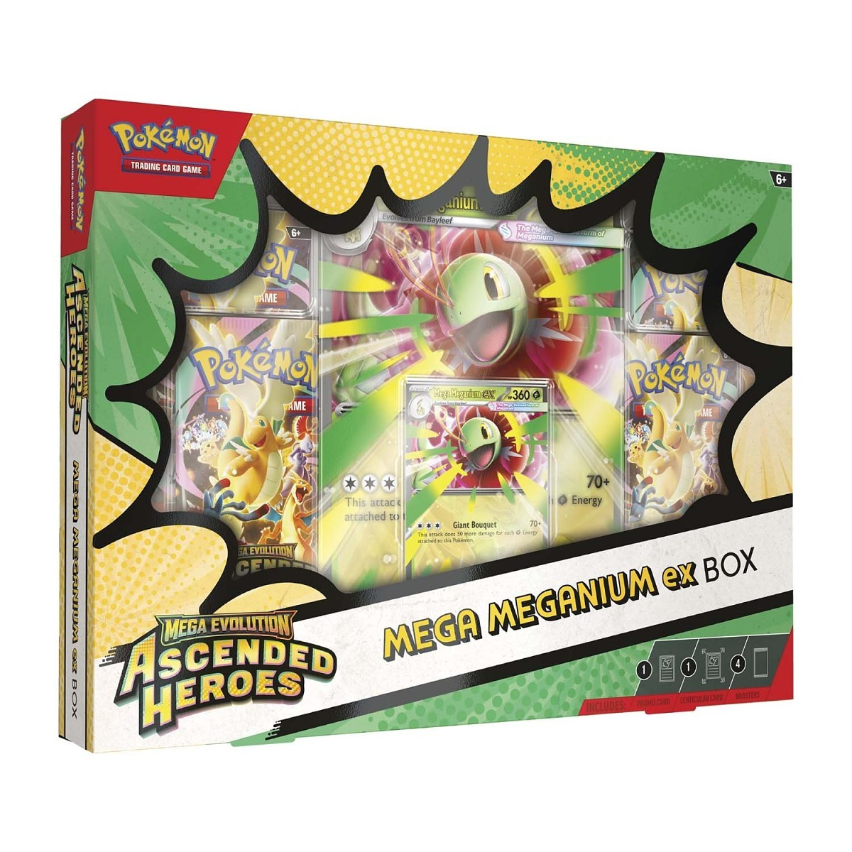 Pokemon TCG Mega Evolution Ascended Heroes Mega Meganium ex Box