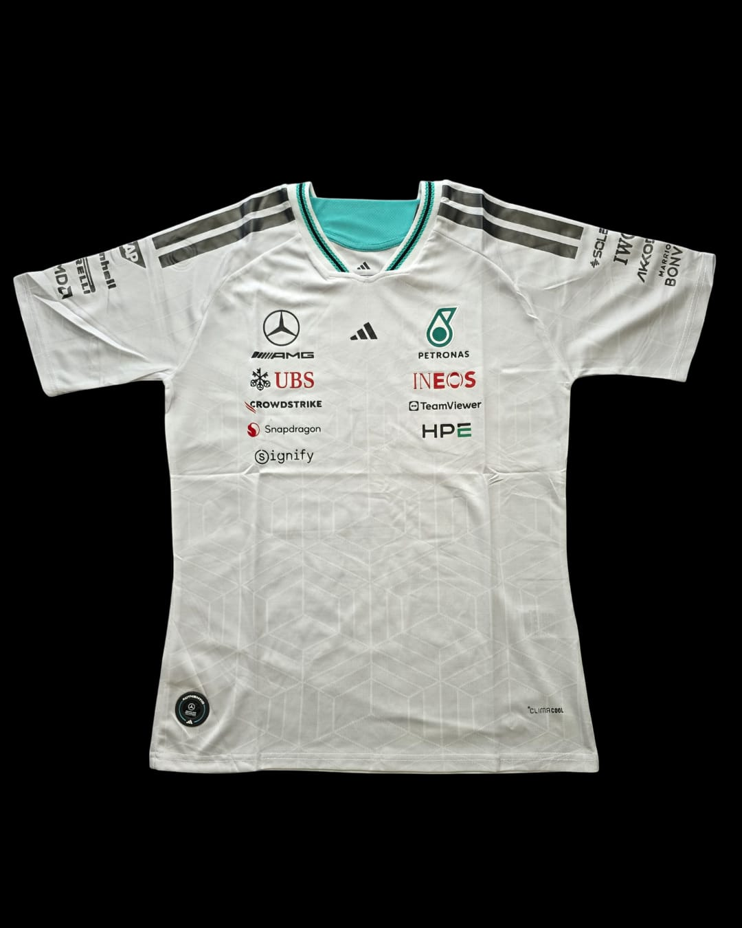 Medium - F1 Mercedes Jersey White