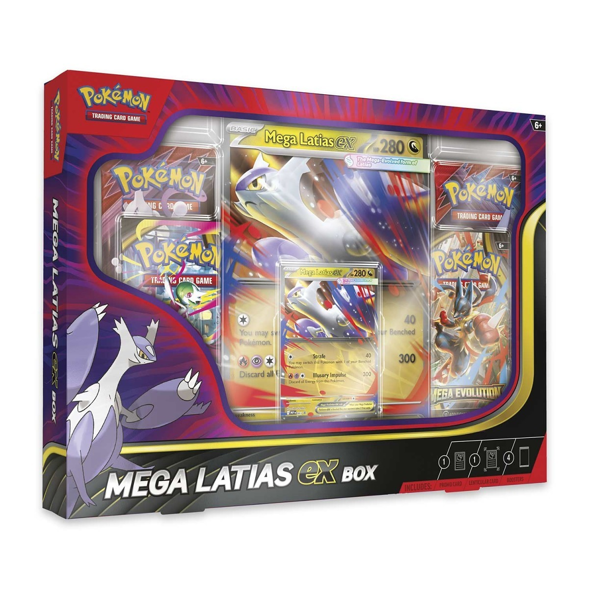 Pokemon TCG Mega Evolution Mega Latias ex Box