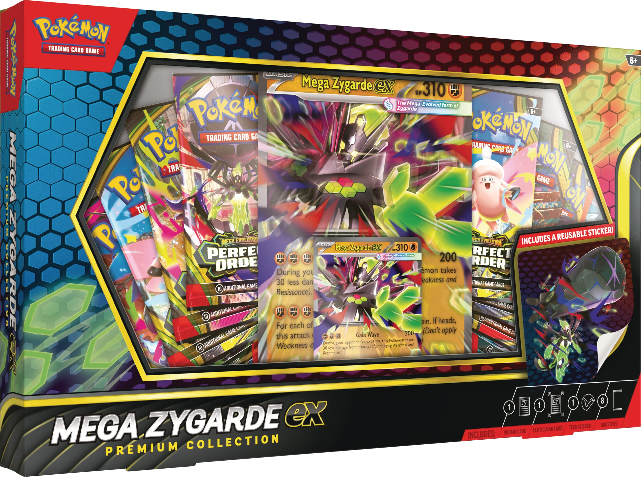 Pokemon TCG Perfect Order Mega Zygarde ex Box