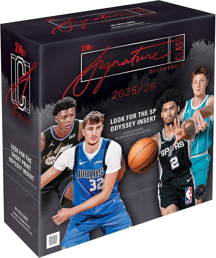 Topps Signature Class Basketball 2025/26 Mega Box