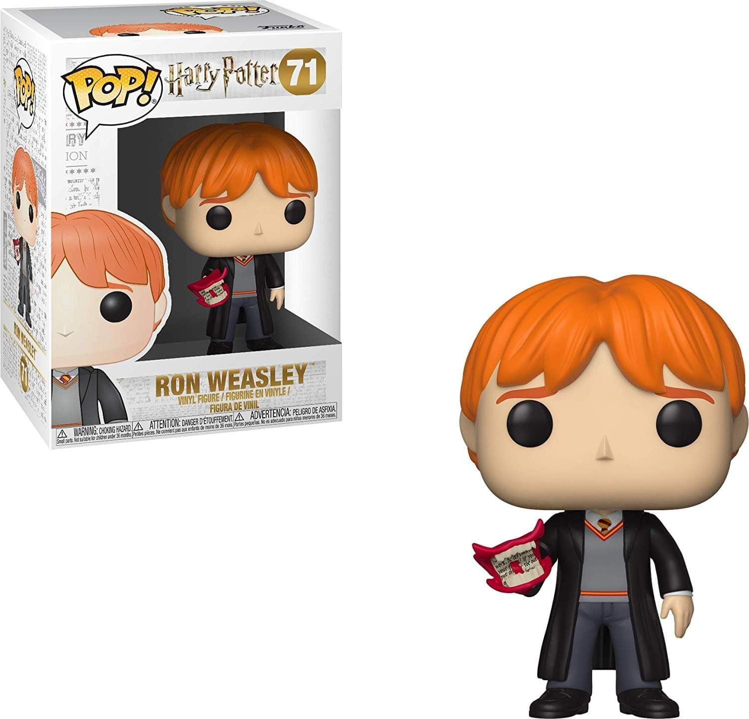Ron Weasley with Howler #71