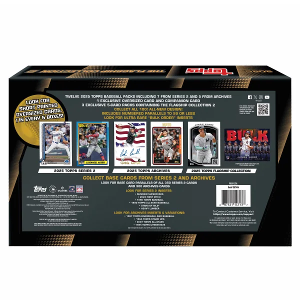 Topps Box 2025  The Flagship Collection Series 2