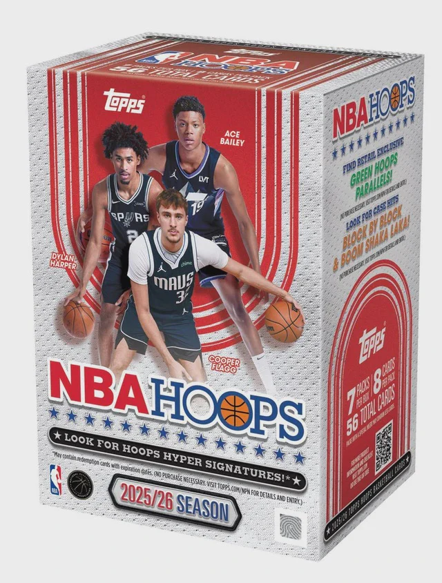 Topps NBA Hoops 2025/26 Blaster Box