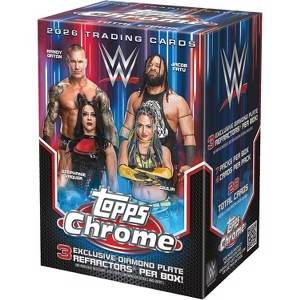 Topps Chrome WWE 2026 Blaster Box