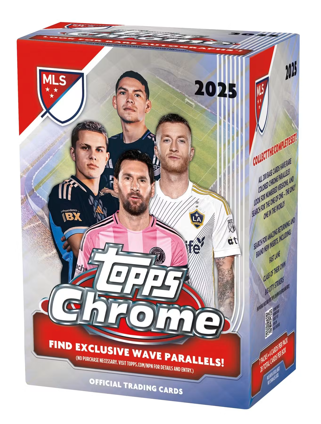 Topps Chrome MLS 2025 Blaster Box