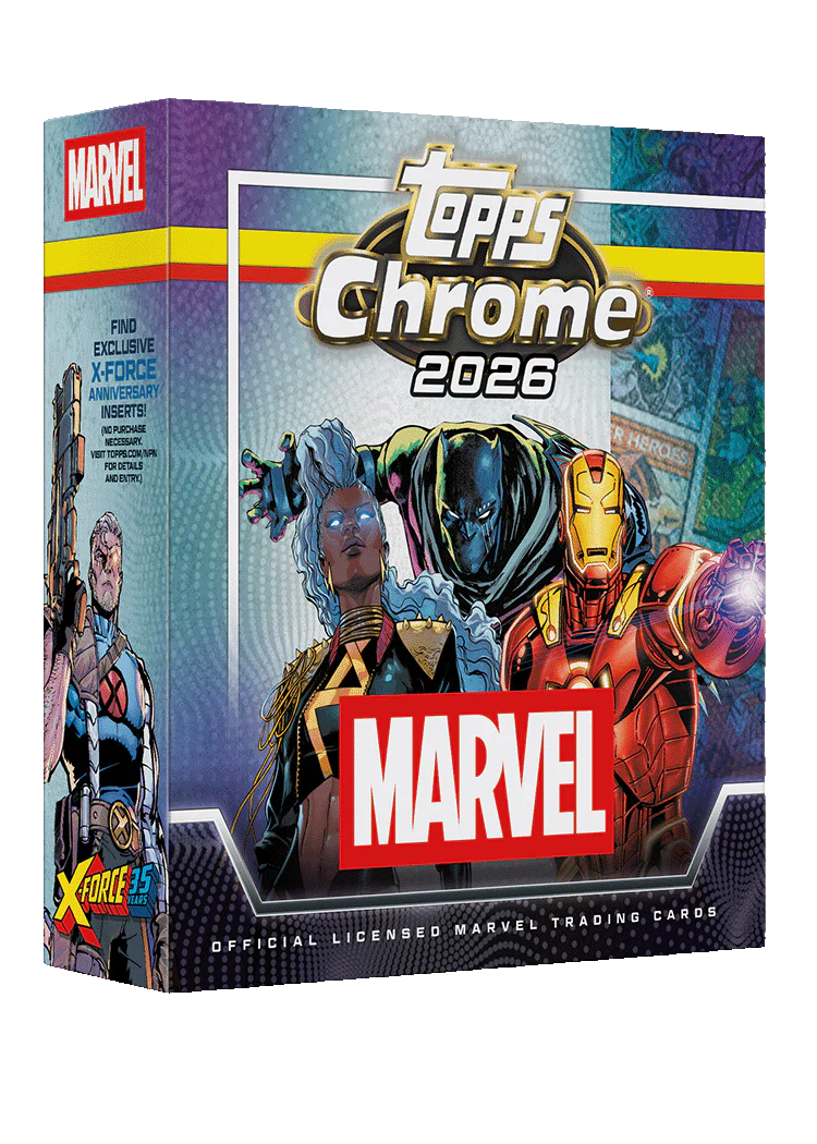Topps Chrome Marvel 2026 Mega Box