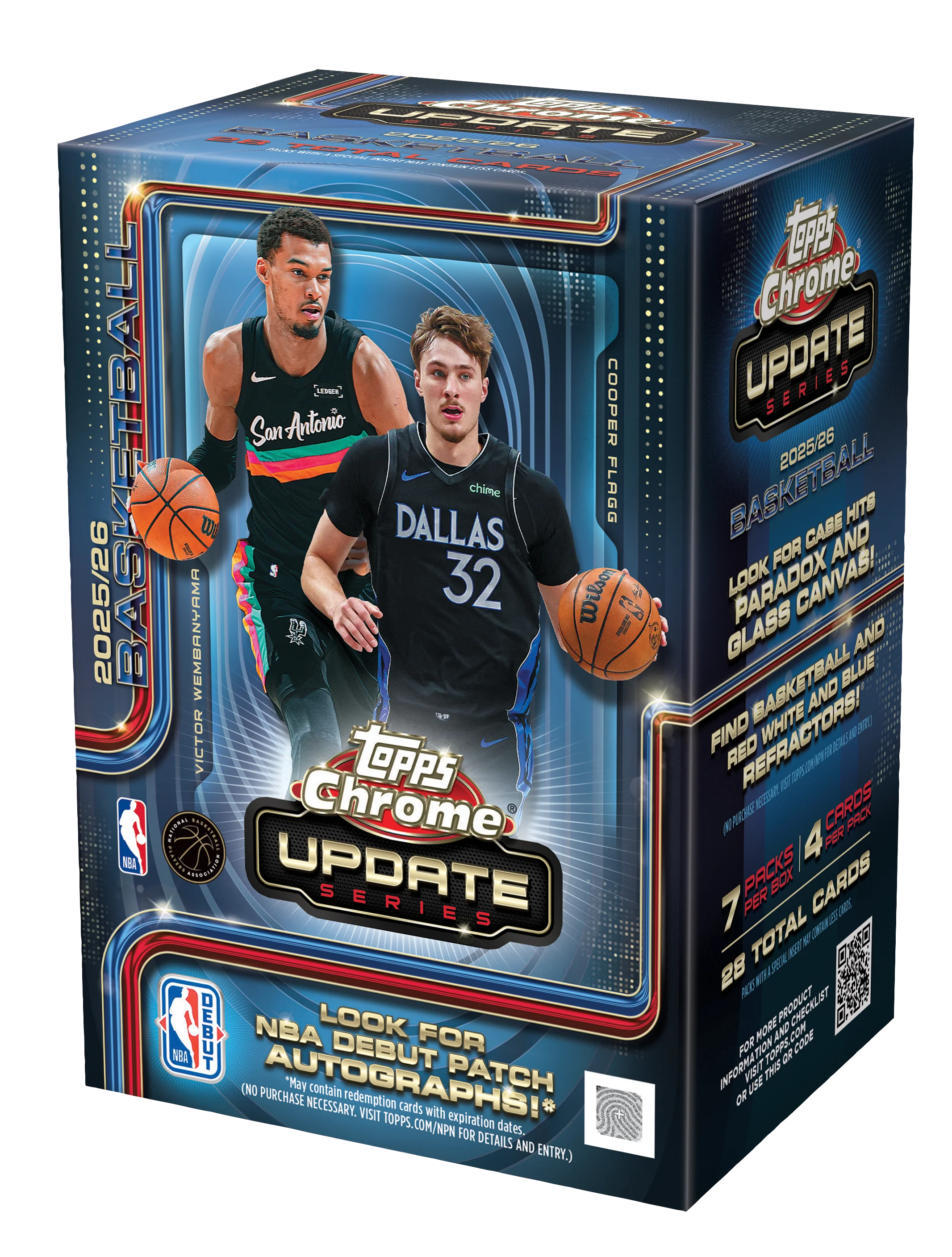 Topps Chrome Update 2025/26 Blaster Box