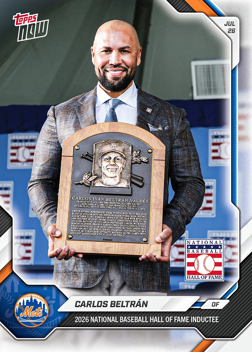 Carlos Beltrán - 2026 MLB Topps NOW®