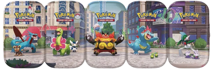 Lumiose City Mini Tin - Random of Five to Collect