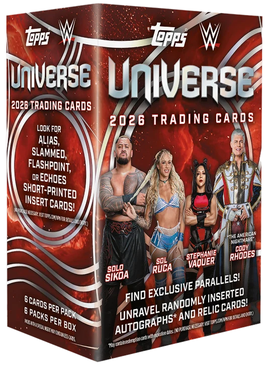 2026 Topps Universe WWE - Value Box